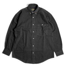 画像1: Cobra Caps L/S Heavyweight Denim Shirts Black / コブラ ロングスリーブ デニム シャツ ブラック (1)