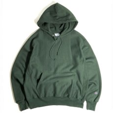 画像1: Champion Reverse Weave Hoodie Dark Green / チャンピオン リバースウィーブ フーディ ダークグリーン (1)