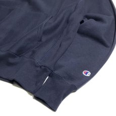 画像2: Champion Reverse Weave Hoodie Navy / チャンピオン リバースウィーブ フーディ ネイビー (2)