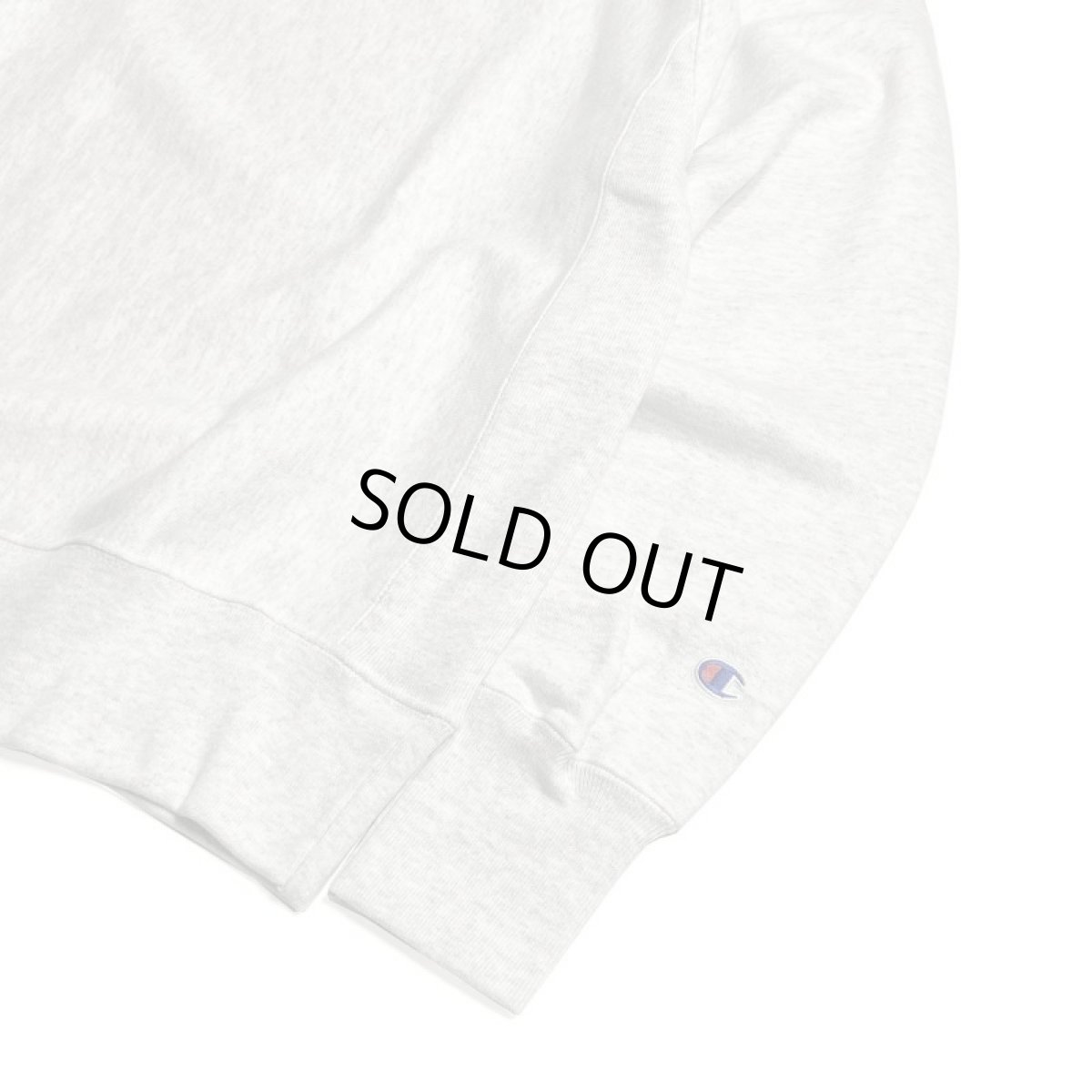 画像2: Champion Reverse Weave Crewneck Sweatshirts - Silver Gray (2)