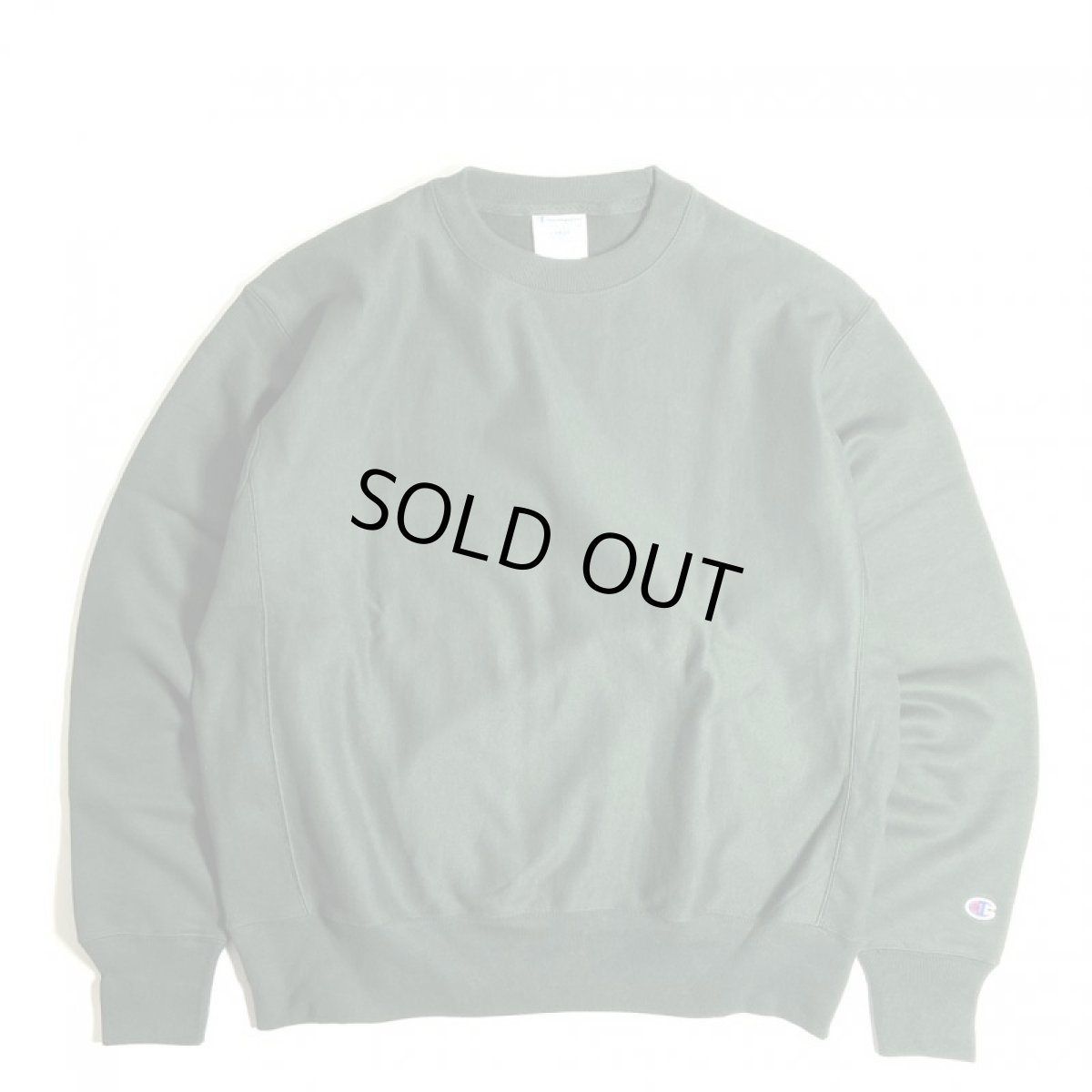 画像1: Champion Reverse Weave Crewneck Sweatshirts - Green (1)