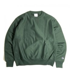 画像1: Champion Reverse Weave Crewneck Sweatshirts - Green (1)