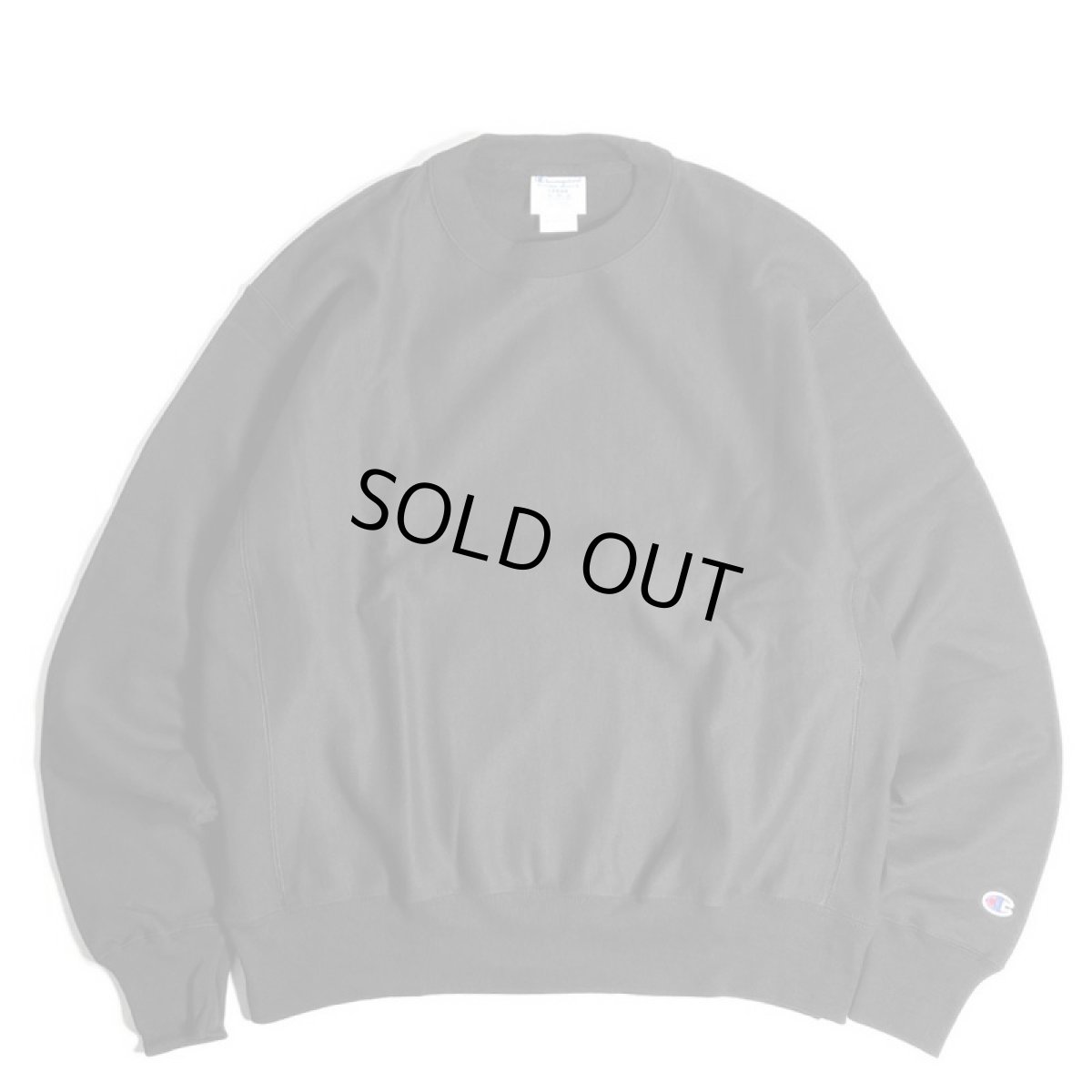 画像1: Champion Reverse Weave Crewneck Sweatshirts - Black (1)