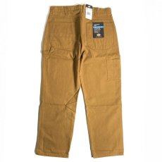 画像1: Dickies Relax Fit Straight Leg Carpenter Duck Jeans - Brown (RBD) (1)
