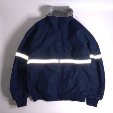 画像5: Port Authority Challenger Jacket with Reflective Taping Navy / ポートオーソリティ チャレンジャー ジャケット リフレクティブテーピング ネイビー (5)