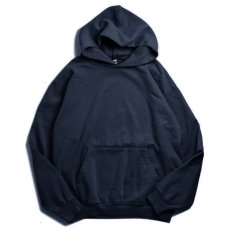 画像1: Los Angeles Apparel 14oz Heavy Fleece Hoodie Navy / ロサンゼルスアパレル 14オンス ヘビーフリース スウェットフーディ ネイビー (1)