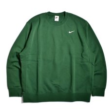 画像1: NIKE Sportswear Club Crewneck Sweat Shirts Dark Green / ナイキ スポーツウェア クラブ クルーネック スウェット ダークグリーン (1)