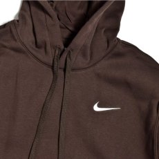画像2: NIKE Club Fleece Pullover Sweat Hoodie - Brown (2)