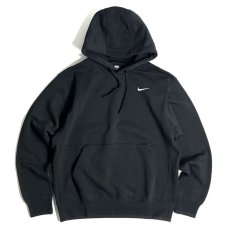 画像1: NIKE Club Fleece Pullover Sweat Hoodie - Black (1)