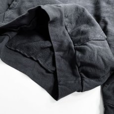 画像3: Los Angeles Apparel 14oz Garment Dye Heavy Fleece Hoodie - Off Black (3)