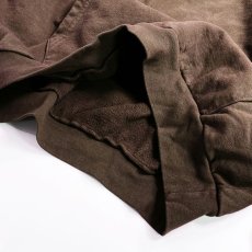 画像3: Los Angeles Apparel 14oz Garment Dye Heavy Fleece Hoodie - Choco (3)