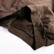 画像3: Los Angeles Apparel 14oz Garment Dye Heavy Fleece Hoodie Choco / ロサンゼルスアパレル 14オンス ガーメントダイ ヘビーフリース スウェットフーディ チョコ (3)