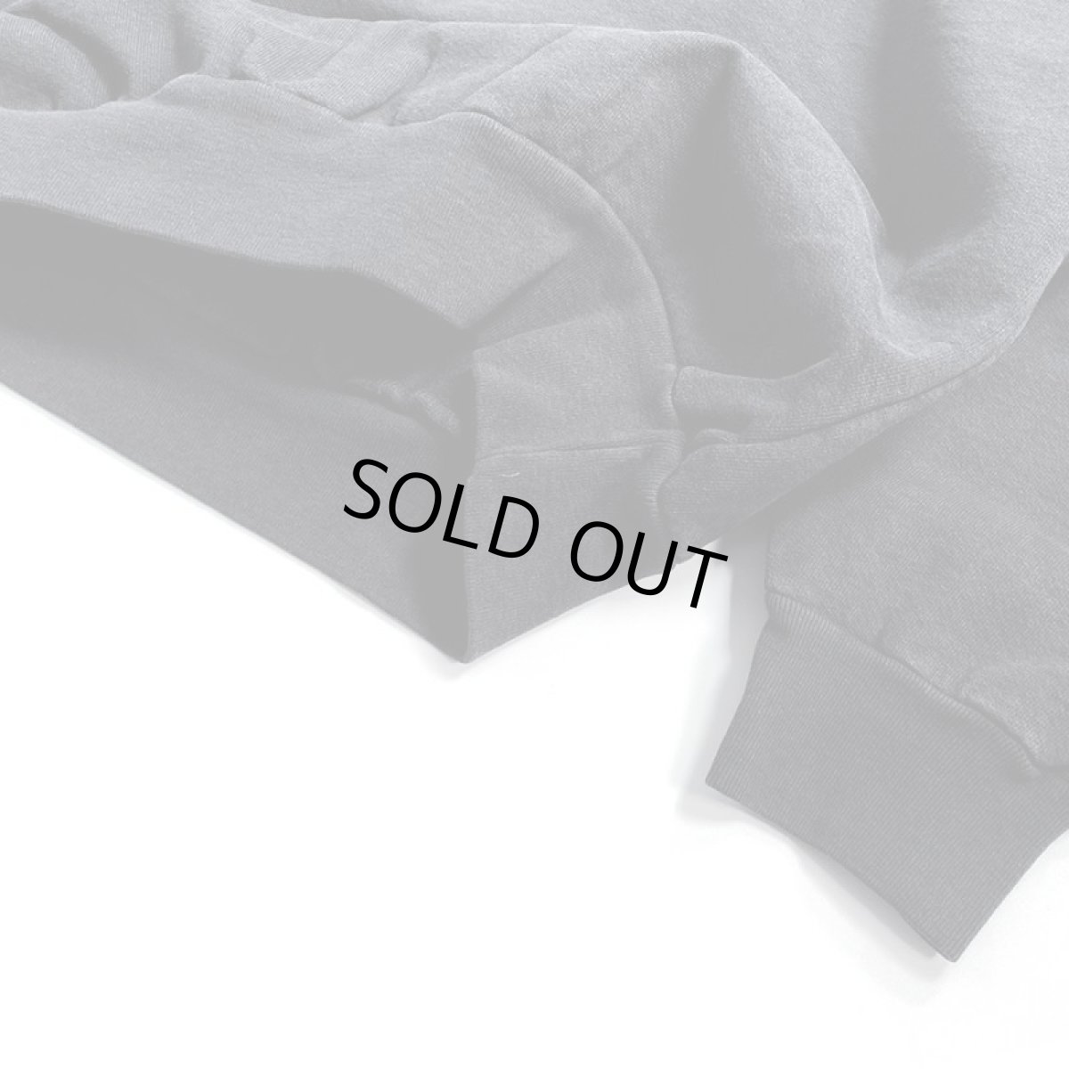 画像3: Los Angeles Apparel 14oz Garment Dye Heavy Fleece Crewneck - Dolphin Blue (3)