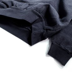 画像3: Los Angeles Apparel 14oz Garment Dye Heavy Fleece Crewneck Off Black / ロサンゼルスアパレル 14オンス ガーメントダイ ヘビーフリース クルーネック スウェット オフブラック (3)