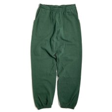 画像1: Los Angeles Apparel 14oz Garment Dye Heavy Fleece Sweat Pants - Ivy (1)