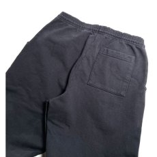 画像2: Los Angeles Apparel 14oz Garment Dye Heavy Fleece Sweat Pants - Off Black (2)