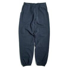画像1: Los Angeles Apparel 14oz Garment Dye Heavy Fleece Sweat Pants - Dolphin Blue (1)