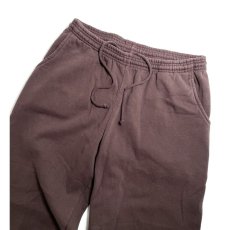 画像2: Los Angeles Apparel 14oz Garment Dyed Heavy Fleece Pants Choco / ロサンゼルスアパレル 14オンス ガーメントダイ ヘビーフリース スウェット パンツ チョコ (2)