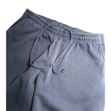 画像2: Los Angeles Apparel 14oz Garment Dye Heavy Fleece Sweat Pants - Dolphin Blue (2)