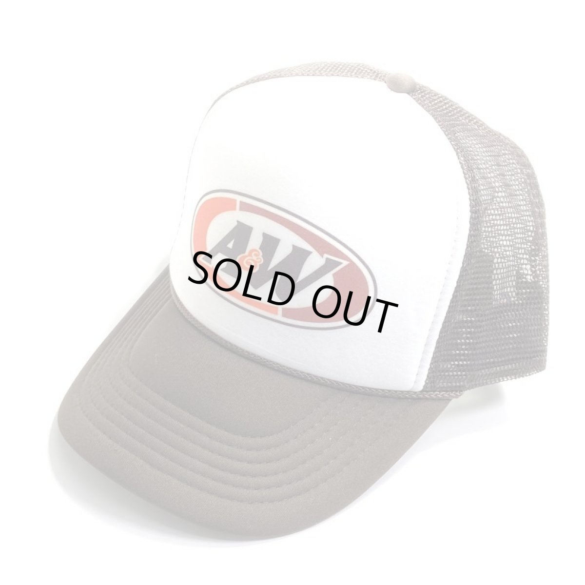 画像1: Trucker Hat USA A&W Restaurants - Brown (1)