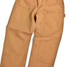 画像5: Carhartt USA B136 Double Front Washed Duck Utility Work Pants Carhartt Brown / カーハート ダブルフロント ウォッシュド ダック ユーティリティー ワークパンツ カーハートブラウン (5)