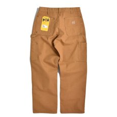 画像1: Carhartt USA B136 Double Front Washed Duck Utility Work Pants - Carhartt Brown (1)