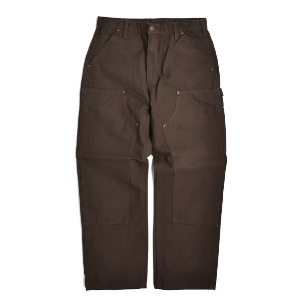 CARHARTT DARK BROWN DOUBLE KNEE B136 DKB