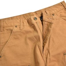画像4: Carhartt USA B136 Double Front Washed Duck Utility Work Pants - Carhartt Brown (4)