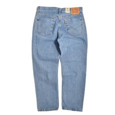 画像2: Levi's 550-4834 Relaxed Tapered Leg Jeans Light Stone Wash / リーバイス 550-4834 リラックスフィット テーパード デニム ライトストーン ウォッシュ (2)