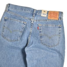 画像5: Levi's 550-4834 Relaxed Tapered Leg Jeans Light Stone Wash / リーバイス 550-4834 リラックスフィット テーパード デニム ライトストーン ウォッシュ (5)