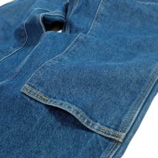画像5: Carhartt USA B73 Washed Logger Double Front Work Jean - Dark Stone (5)