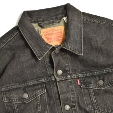 画像2: Levi's Trucker Jacket - Blow Away Black (2)