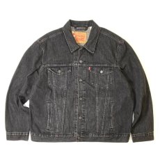 画像1: Levi's Trucker Jacket - Blow Away Black (1)