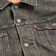 画像3: Levi's Trucker Jacket - Blow Away Black (3)