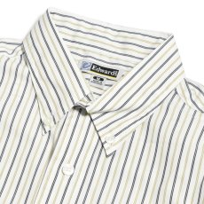 画像3: Edwards Double Stripe Poplin L/S Shirts Vintage Khaki / エドワーズ ダブルストライプ ポプリン ロングスリーブ シャツ ビンテージカーキ (3)