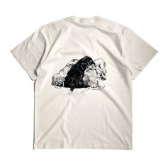 画像2: Coming & Going Designs Basset Hound Puppies Tee - Natural (2)