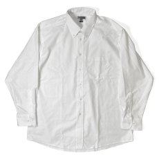 画像1: Edwards Easy Care L/S Oxford Shirts White / エドワーズ ロングスリーブ オックスフォードシャツ ホワイト (1)