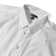 画像2: Edwards Easy Care L/S Oxford Shirts White / エドワーズ ロングスリーブ オックスフォードシャツ ホワイト (2)