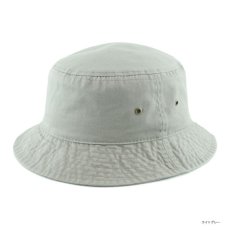 画像4: KBETHOS Solid Cotton Bucket Hat / ケービーエトス ソリッド コットン バケットハット (4)