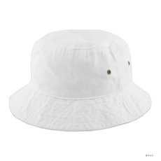 画像3: KBETHOS Solid Cotton Bucket Hat / ケービーエトス ソリッド コットン バケットハット (3)