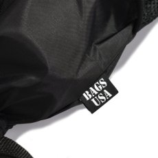 画像3: Bags USA Sky Deluxe Backpack Black / バッグスユーエスエー スカイデラックス ドローストリング バックパック ナイロン ナップサック ブラック (3)