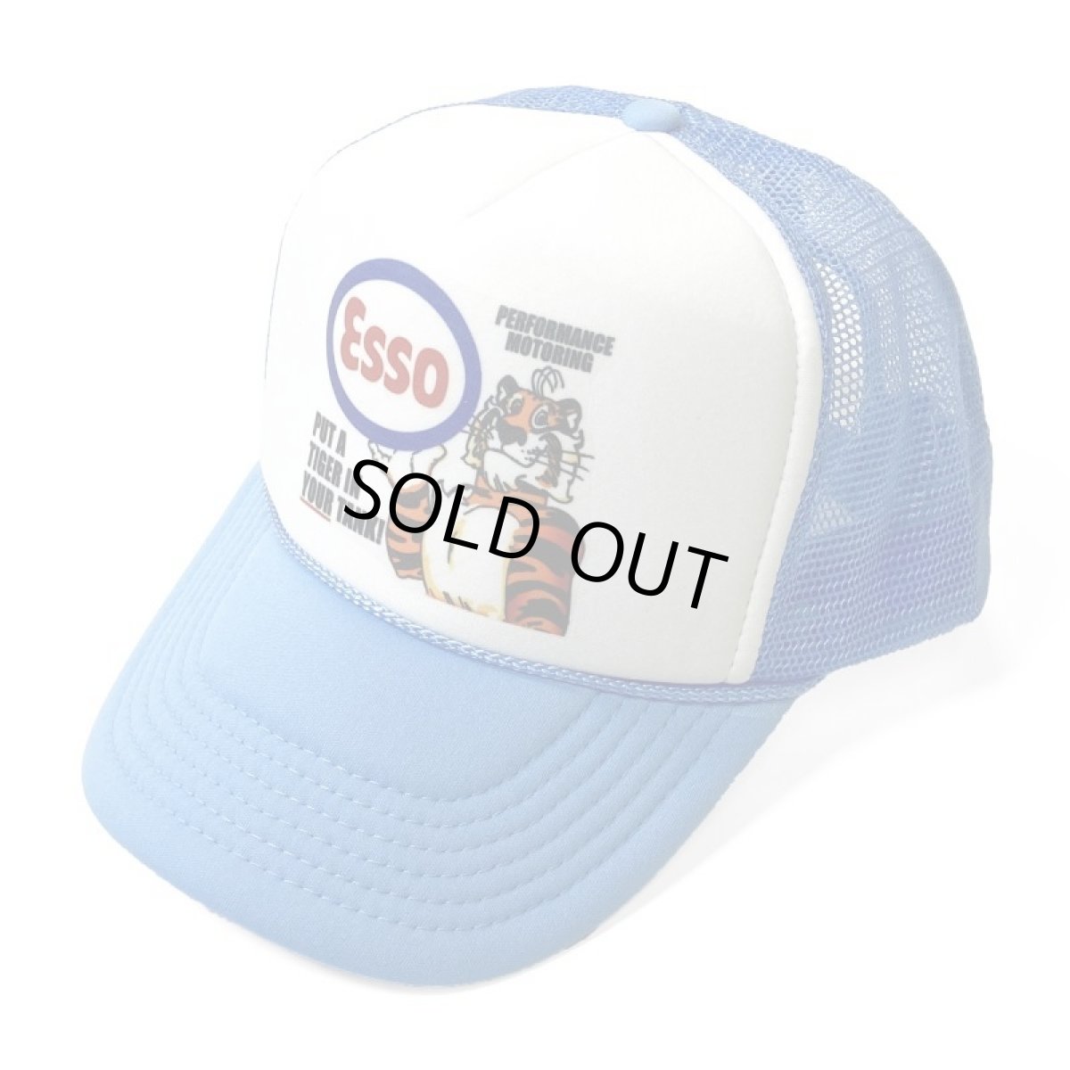画像1: Trucker Hat USA Esso Eastern States Standard Oil - Blue (1)