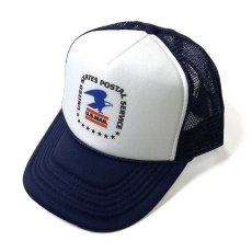 画像1: Trucker Hat USA USPS United States Postal Service Navy / ラッカーハットユーエスエー メッシュキャップ ユーエスピーエス アメリカ郵便公社 ネイビー (1)