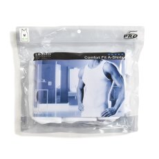 画像2: PRO5 3pack Comfort Fit A-Shirts White / プロファイブ 3パック リブ タンクトップ ホワイト (2)