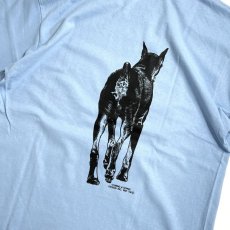 画像3: Coming & Going Designs Doberman Cropped Ears T-Shirts - Blue (3)