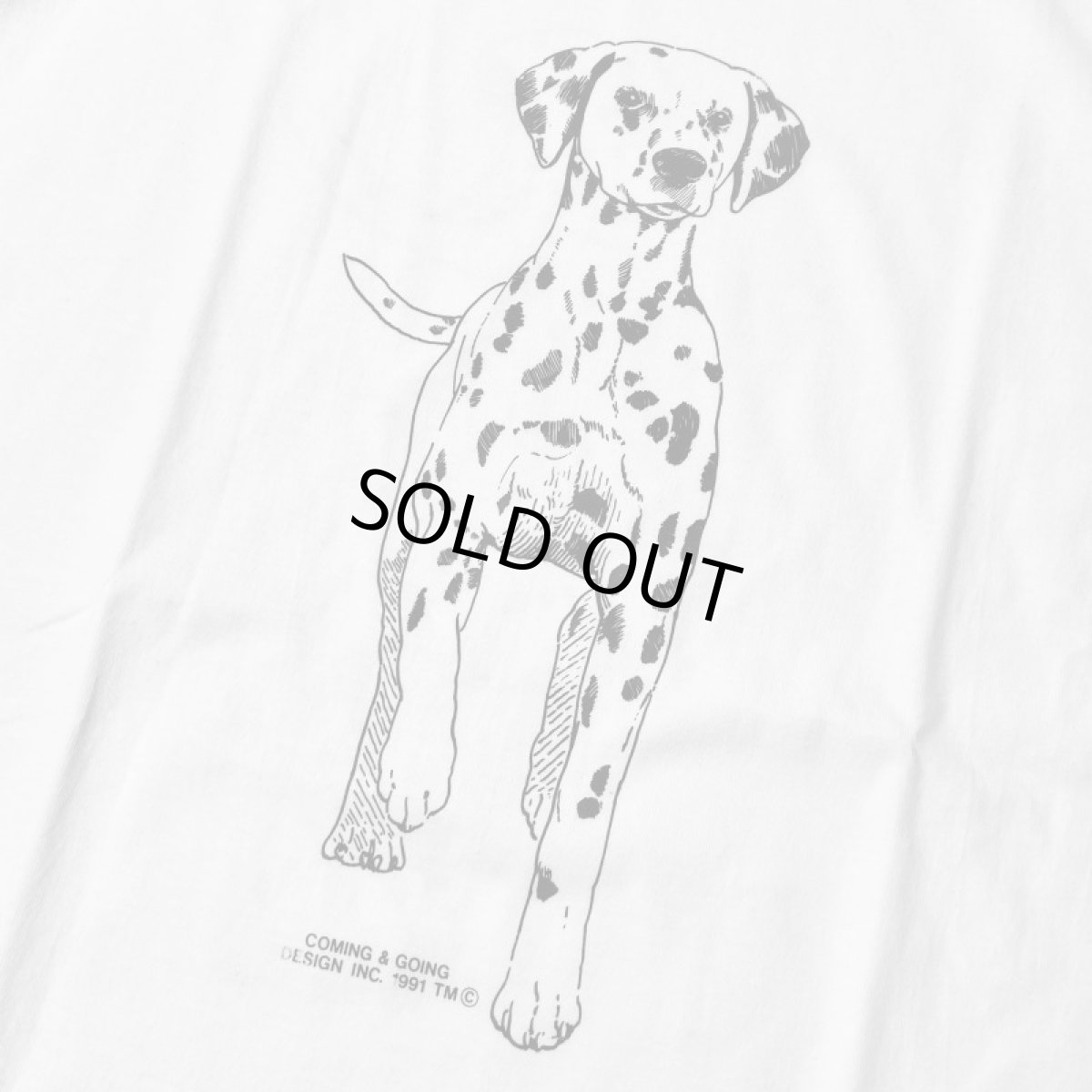 画像3: Coming & Going Designs Dalmatian T-Shirts - White (3)