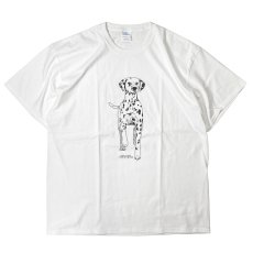 画像1: Coming & Going Designs Dalmatian T-Shirts - White (1)