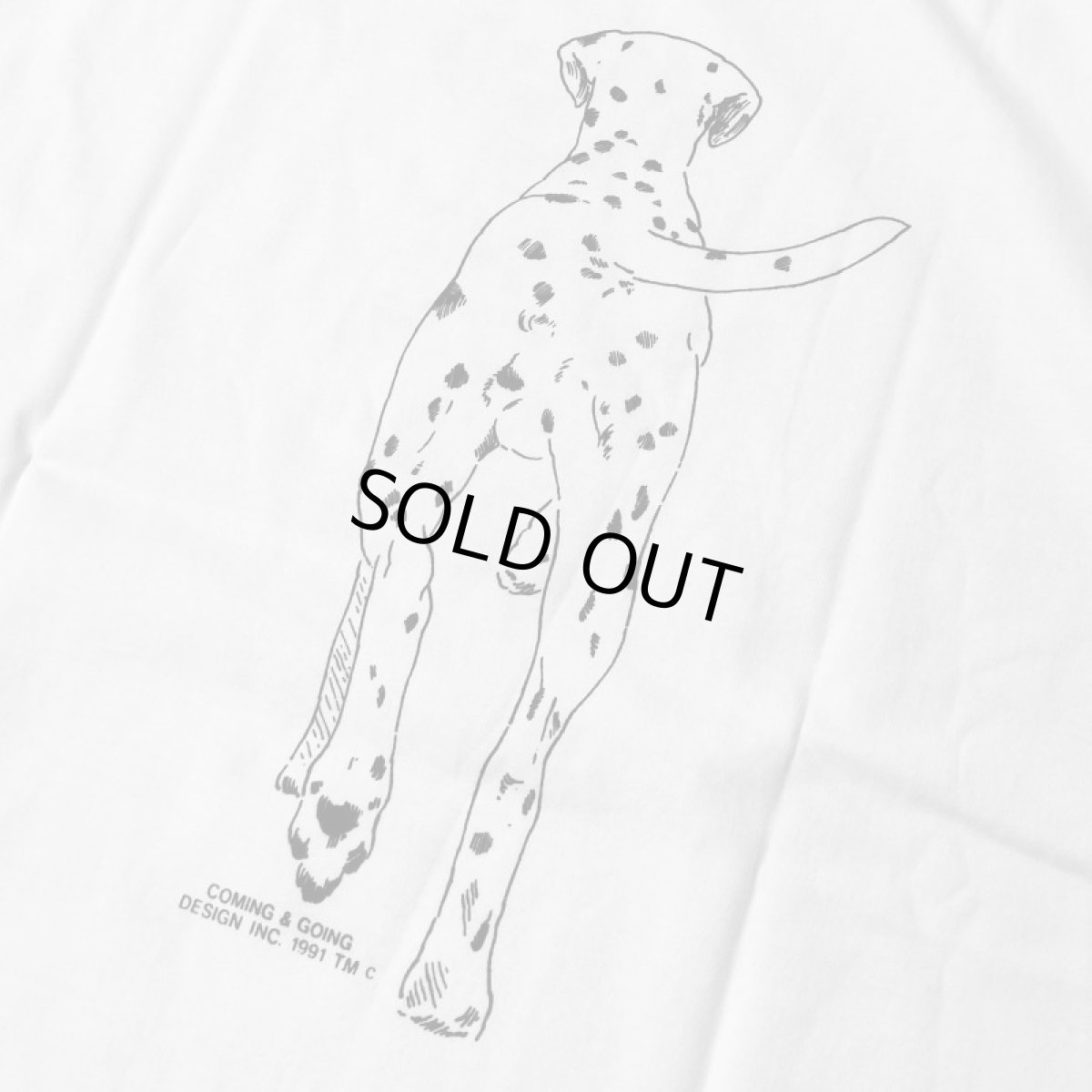画像4: Coming & Going Designs Dalmatian T-Shirts - White (4)