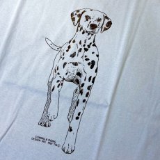 画像3: Coming & Going Designs Dalmatian T-Shirts Blue / カミングアンドゴーイングデザイン ダルメシアン Tシャツ ブルー (3)