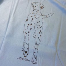 画像4: Coming & Going Designs Dalmatian T-Shirts Blue / カミングアンドゴーイングデザイン ダルメシアン Tシャツ ブルー (4)